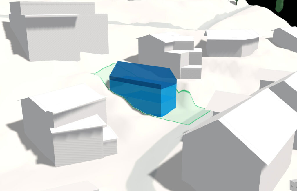 Machbarkeitsstudie eines Mehrfamilienhauses in Ennetbürgen, Nidwalden
