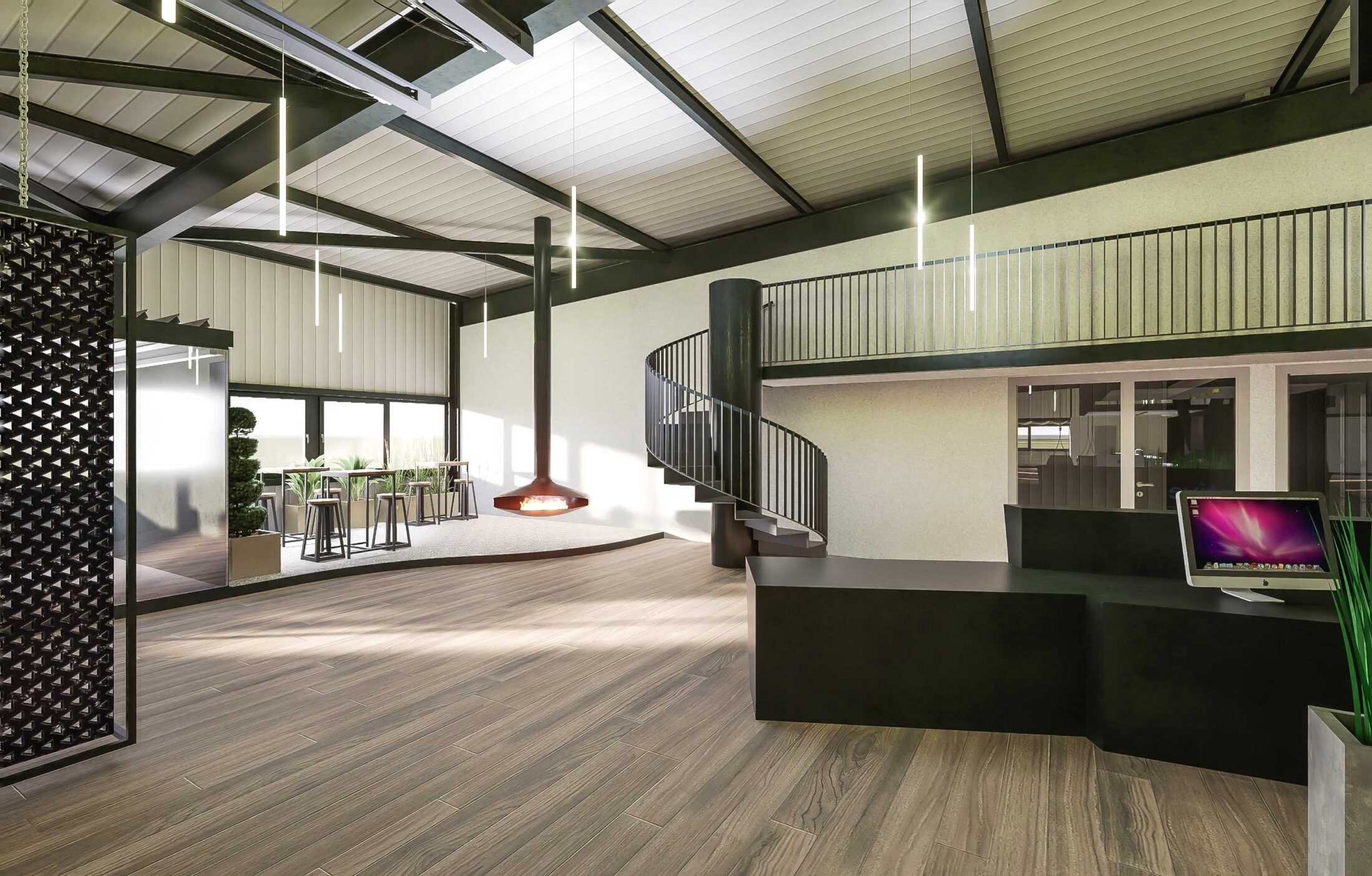 Visualisierung Showroom von Kreamet AG